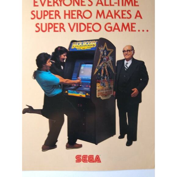 Buck Rogers Planet Of Zoom Arcade Flyer Original 1982 Video Game Brochure Promo - Picture 9 of 10